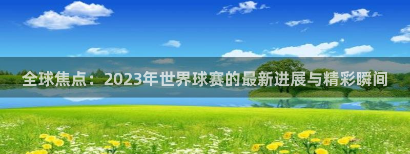 九游体育下载：全球焦点：2023年世界球赛的最新进展与精彩瞬